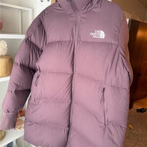 The North Face Women's Dusty Purple Puffer Jacket